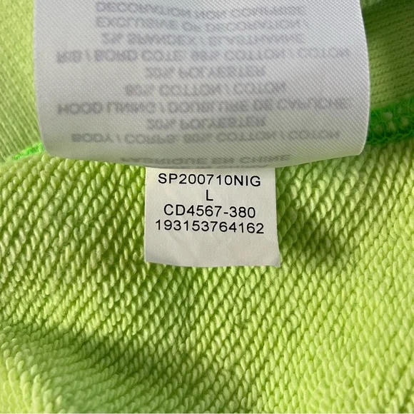 Jordan Wings Washed Fleece Pullover Hoodie Men’s Size Large - Picture 10 of 12